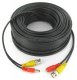 150FT Black Premade Siamese Cable (image for) 150FT Black Premade Siamese Cable
