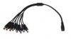 1 Female to 8 Male Power Splitter Adapter CCTV Camera (image for) 1 Female to 8 Male Power Splitter Adapter CCTV Camera