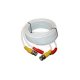 25FT White Premade Siamese Cable (image for) 25FT White Premade Siamese Cable