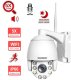 5MP PTZ WiFi Camera, HD Outdoor Wireless IP Camera, Pan Tilt 5X Optical Zoom, Two Way Audio, 196ft Full Color Night Vision, Dome Security Cameras CamHipro Protocol (image for) 5MP PTZ WiFi Camera, HD Outdoor Wireless IP Camera, Pan Tilt 5X Optical Zoom, Two Way Audio, 196ft Full Color Night Vision, Dome Security Cameras CamHipro Protocol