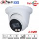 4MP Full-color Warm LED Fixed focal Eyeball WizSense PoE IP Dome (image for) 4MP Full-color Warm LED Fixed focal Eyeball WizSense PoE IP Dome