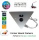 1080P 2.4MP IR Corner Mount Security CCTV Camera 2.8mm Lens BNC (image for) 1080P 2.4MP IR Corner Mount Security CCTV Camera 2.8mm Lens BNC
